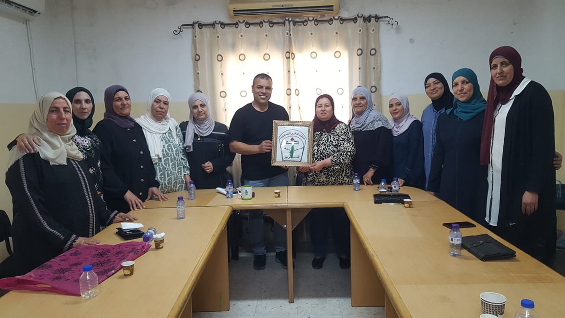 Lest We Forget Association holds a meeting with the People's Committee for Jenin Camp Services