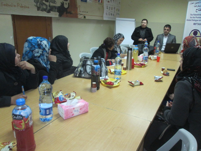 Miftah Held A Training Course On Strengthening Women_Media Relationship In Jenin