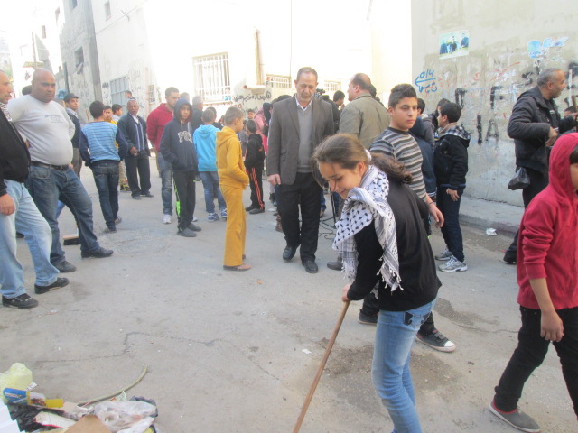 Voluntary Day In Jenin Refugee Camp