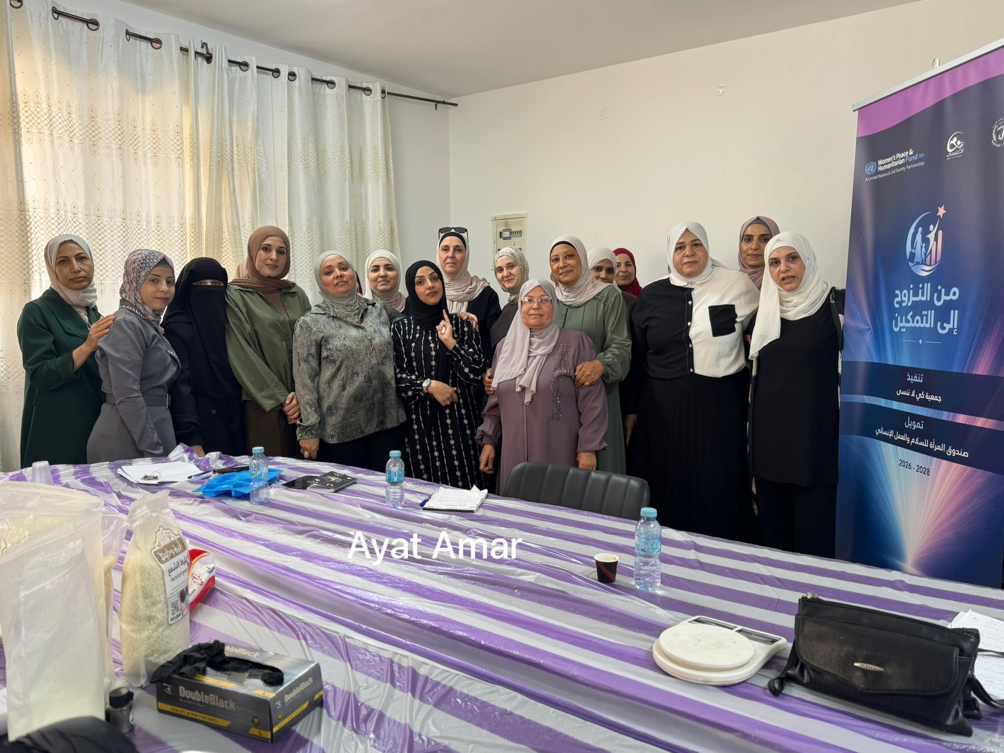  Not to Forget Empowers Women in Nour Shams Camp Professionally, Psychologically, and Legally