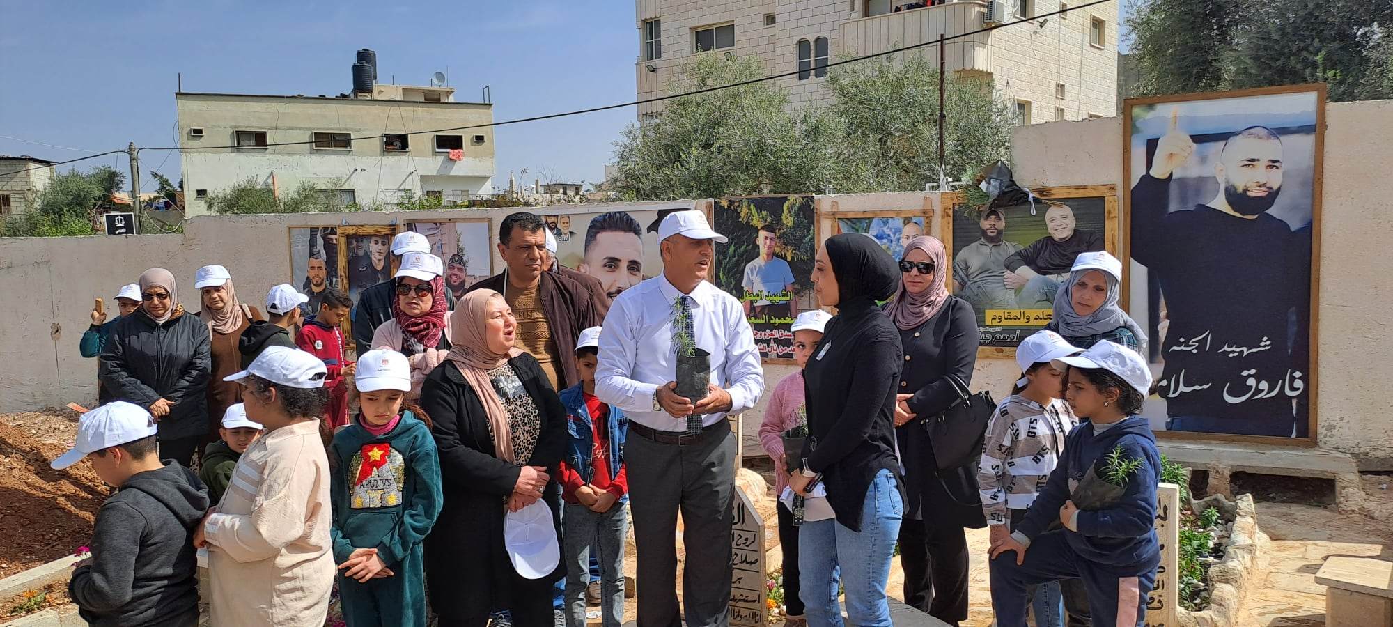 On the occasion of the Palestinian National Environment Day, an event was organized entitled "An Environmentally Aware Generation... A Resilient Generation...