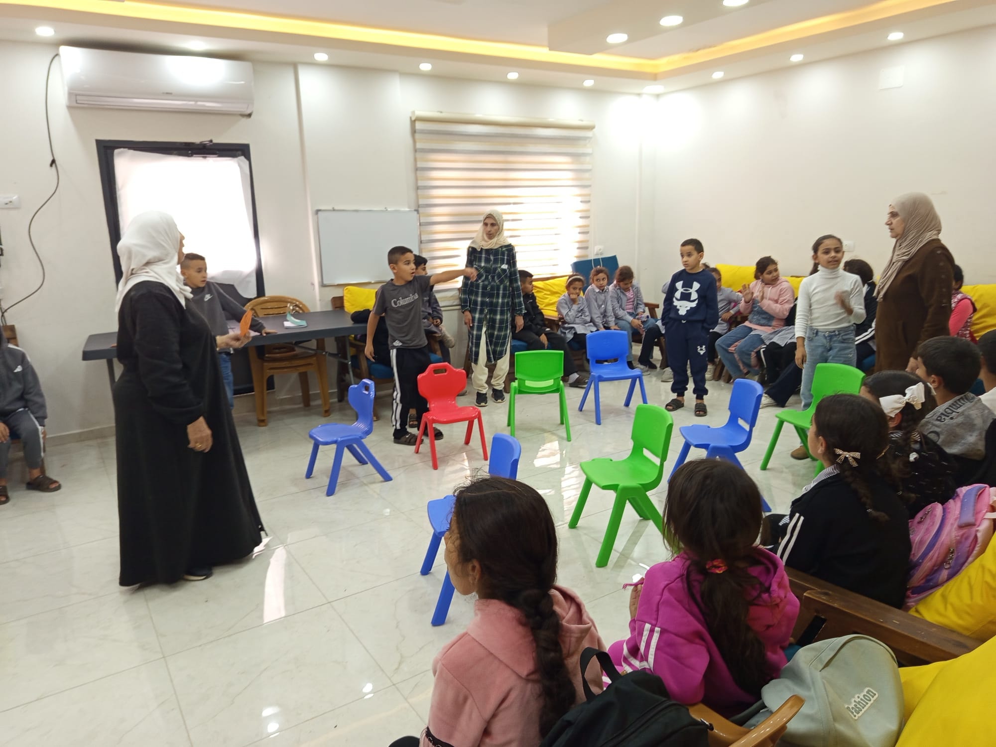 The educational loss program brings displaced children back to learning and strengthens their resilience.