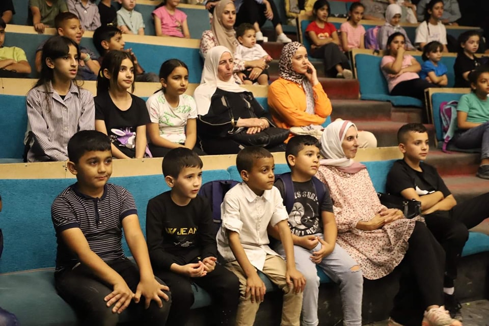 An entertaining and educational day for women and children in the Jenin camp.