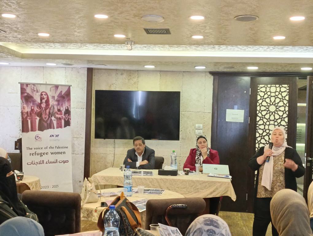 جلسة الطاولة المستديرة حول "واقع المخيمات الفلسطينية بين اللجوء والنزوح"