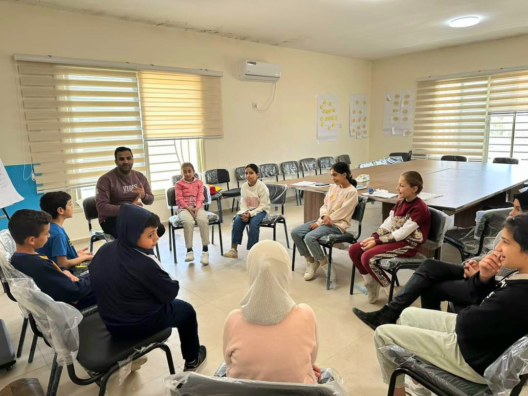 Not to Forget conducts a self-care workshop for children.
